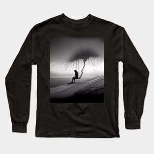 Courage to Change: Moving Gun Control Forward for Our Children on a Dark Background Long Sleeve T-Shirt